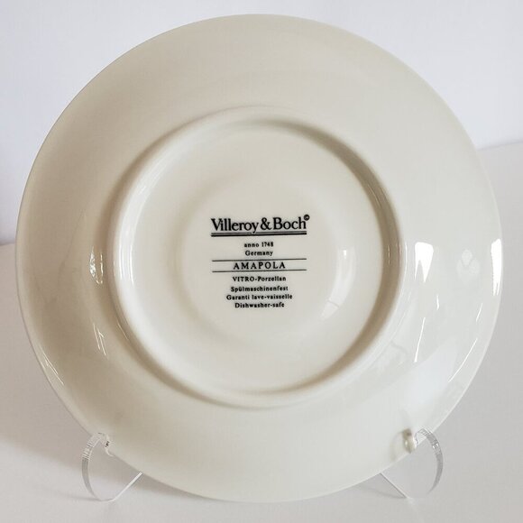 Villeroy & Boch Amapola Flat Cup and Saucer Set - Picture 5 of 8